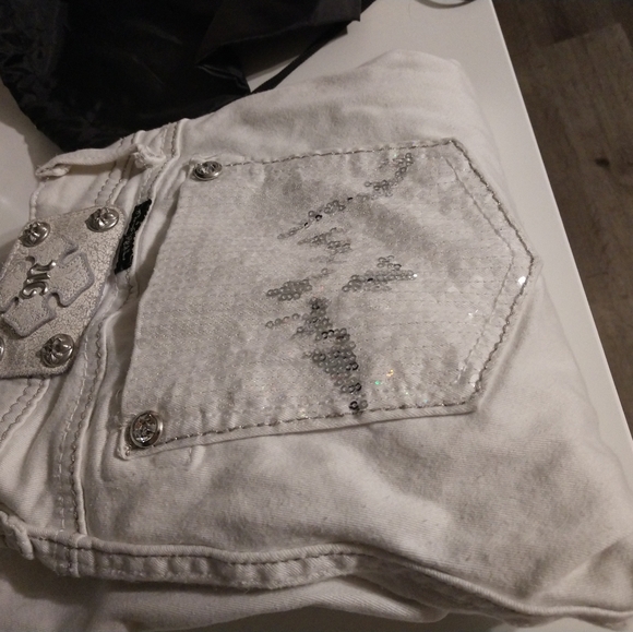 Miss Me Metallic Skinny Stretch Jean - Picture 5 of 6